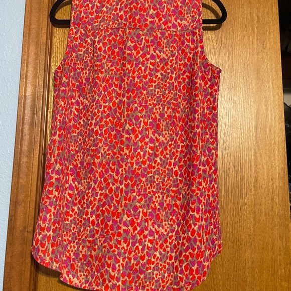 Cabi sleeveless top, button front multiple colors heart broken - Picture 2 of 5